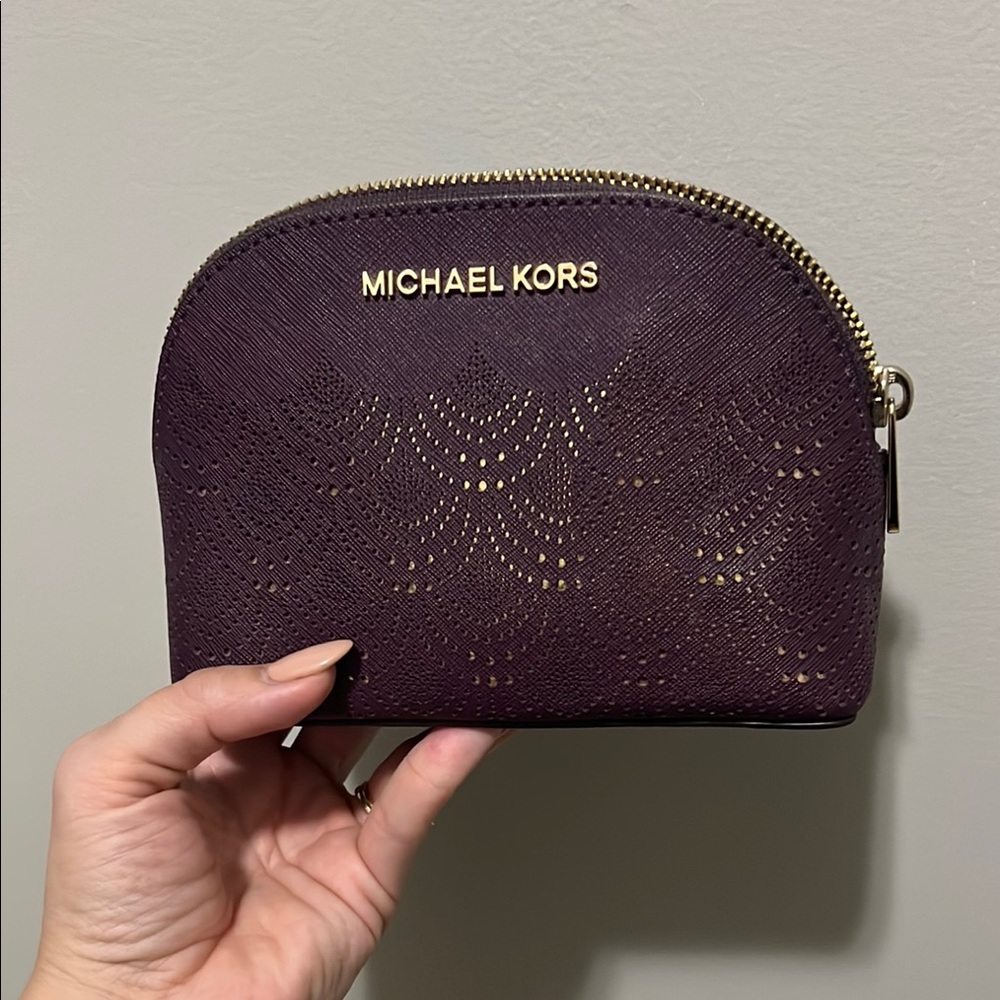 Michael Kors Purple Clutch Bag